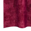 vidaXL Rideaux en velours 2 pcs Bordeaux 175 x 140 cm Velours