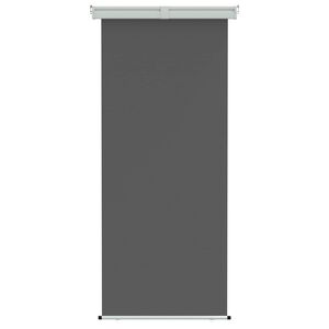 vidaXL Store lat&eacute;ral de balcon 100% polyester fer acier