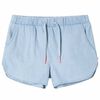 vidaXL Short pour enfants bleu denim doux 128