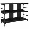 vidaXL Buffet Ch&ecirc;ne noir 102 x 32 x 73,5 cm
