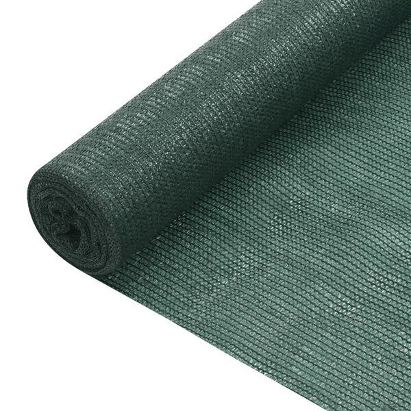 vidaXL Filet brise-vue Vert 1,2x10 m PEHD 75 g/m&sup2;