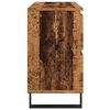vidaXL Armoire de salle de bain vieux bois 80x33x60 cm bois ingénierie