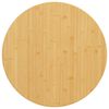 vidaXL Dessus de table &Oslash;70x2,5 cm bambou