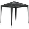 vidaXL Tente de r&eacute;ception professionnelle 2x2 m Anthracite