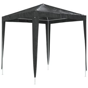vidaXL Tente de r&eacute;ception professionnelle 2x2 m Anthracite