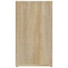vidaXL Buffet Chêne sonoma 80x30x54 cm Bois d'ingénierie