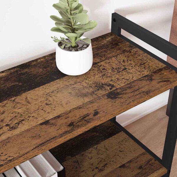 vidaXL &Eacute;tag&egrave;re Bois ancien 60 x 30 x 50 cm Bois d'ing&eacute;nierie