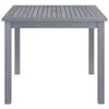 vidaXL Table &agrave; d&icirc;ner de jardin 88x88x74 cm Bois d'acacia massif