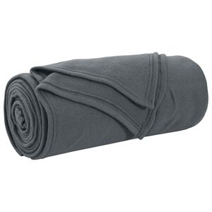 vidaXL Couvertures &agrave; jeter 24 pc Gris fonc&eacute; 170 x 130 cm 7.81 kg