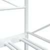 vidaXL Lit de jour avec gigogne sans matelas blanc 75x190 cm