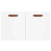 vidaXL Armoire murale Blanc 60x36,5x35 cm Bois d'ing&eacute;nierie