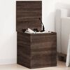 vidaXL Bo&icirc;te de rangement ch&ecirc;ne marron 40x42x46 cm bois d'ing&eacute;nierie