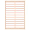 vidaXL Cadre de lit sans matelas 140x200 cm bois massif