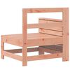 vidaXL Canapé de jardin accoudoir avec table d'appoint massif douglas