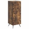 vidaXL Buffet Ch&ecirc;ne fum&eacute; 33 x 34,5 x 90 cm Bois d'ing&eacute;nierie