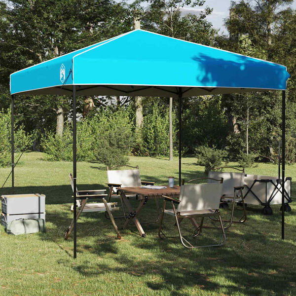vidaXL Tente à auvent pop-up Bleu 250 x 250 cm tissu