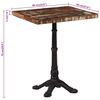 vidaXL Table de bistro 60x60x76 cm Bois massif de r&eacute;cup&eacute;ration
