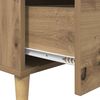 vidaXL Buffet Ch&ecirc;ne artisanal 69,5 x 34 x 90 cm Bois d'ing&eacute;nierie