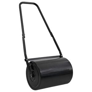 vidaXL Rouleau de jardin Noir 110 x 52 cm Fer