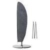 Nature Housse de protection pour parasols inclin&eacute;s 54/32x260 cm