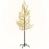 vidaXL Arbre à LED fleur de cerisier 220 LED Blanc chaud 220 cm