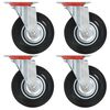 vidaXL Roulettes pivotantes 4 pcs 125 mm