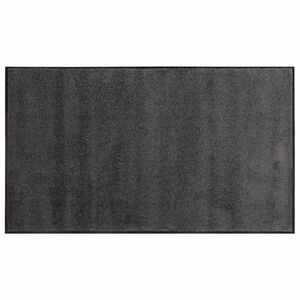 vidaXL Tapis d'entr&eacute;e Gris clair 300 x 120 cm 100% Polyamide