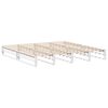 vidaXL Cadre de lit sans matelas blanc 180x200 cm bois massif de pin