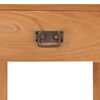 vidaXL Table de chevet 35x35x50 cm bois de teck massif