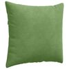 vidaXL Coussins de canapé 2 pcs Vert clair 50 x 50 cm