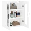 vidaXL Armoire murale blanc 69,5x34x90 cm