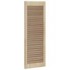 vidaXL Porte de Cabinet avec porte 2 pcs Naturel 110 x 2,1 x 39,5 cm