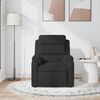 vidaXL Fauteuil de massage inclinable noir velours
