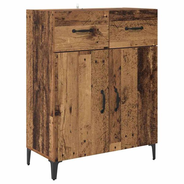 vidaXL Buffet Bois ancien 69,5 x 34 x 90 cm Bois d'ing&eacute;nierie