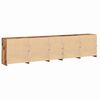 vidaXL Buffet LED Bois ancien 283 x 37 x 67 cm Bois d'ing&eacute;nierie