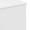 vidaXL Ensemble de mobilier de salle de bain avec tiroir 3 pcs Blanc
