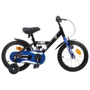 vidaXL V&eacute;lo pour Enfants 12 Pouces pour les enfants de 2 &agrave; 4 ans Noir