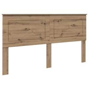 vidaXL T&ecirc;te de lit Ch&ecirc;ne Artisanal Bois d&rsquo;ing&eacute;nierie