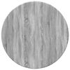 vidaXL Plateau de table Sonoma gris 40 x 40 x 1,5 cm Bois d'ing&eacute;nierie
