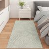vidaXL Tapis de surface PALMERAS Vert 150 x 80 cm Polyester