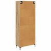 vidaXL Haut Armoire Montage mural Ch&ecirc;ne artisanal 69,5 x 34 x 180 cm