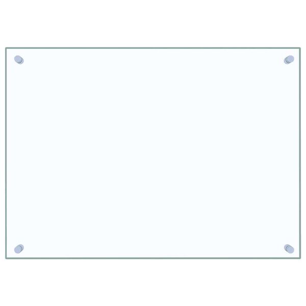 vidaXL Dosseret de cuisine Transparent 70x50 cm Verre trempé