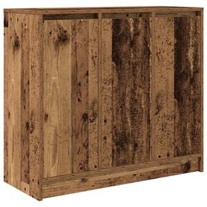 vidaXL Buffet vieux bois 85x34x76 cm bois d'ing&eacute;nierie