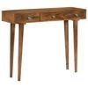 vidaXL Table console Bois de manguier massif 102x30x79 cm