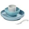 Beaba Service de repas b&eacute;b&eacute; 4 pcs Silicone Jungle