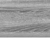vidaXL Bureau mural Gris Sonoma 100 x 45 x 30 cm Bois d'ing&eacute;nierie