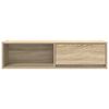 vidaXL Meubles TV 2 pcs ch&ecirc;ne sonoma 100x31x25,5 cm bois d'ing&eacute;nierie
