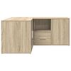 vidaXL Armoire d'angle ch&ecirc;ne sonoma 160x40x45 cm bois d&rsquo;ing&eacute;nierie