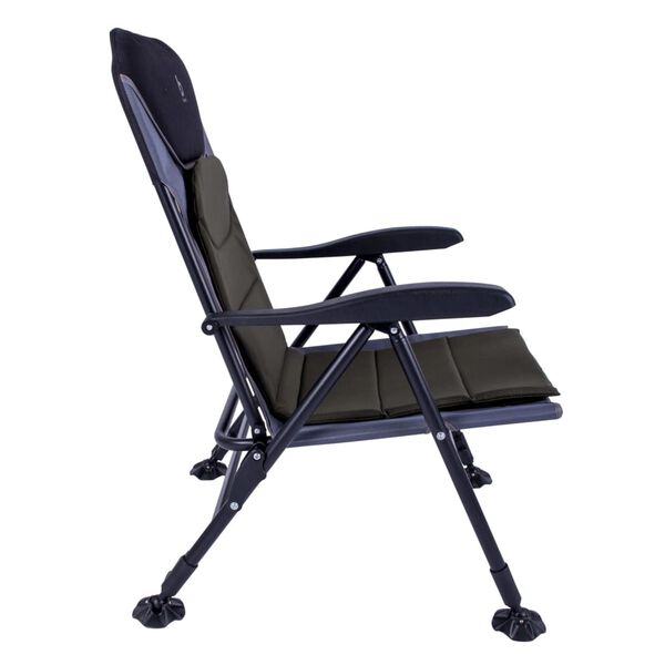 Bo-Camp Chaise de p&ecirc;che Pike Gris et vert