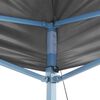 vidaXL Tente de réception pliable avec 2 parois 2x2 m Acier Anthracite